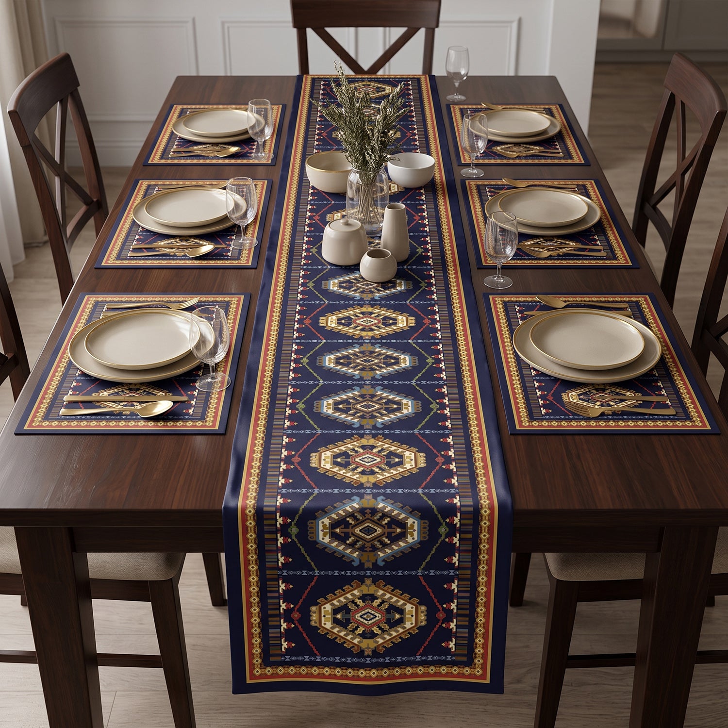 Kilim Printed Table Linen Sets