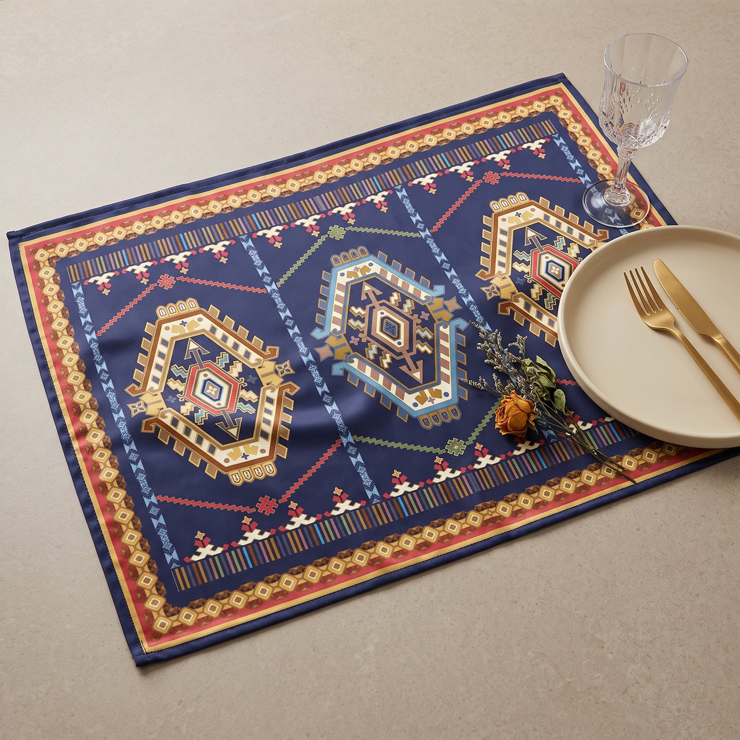 Kilim Printed Table Linen Sets