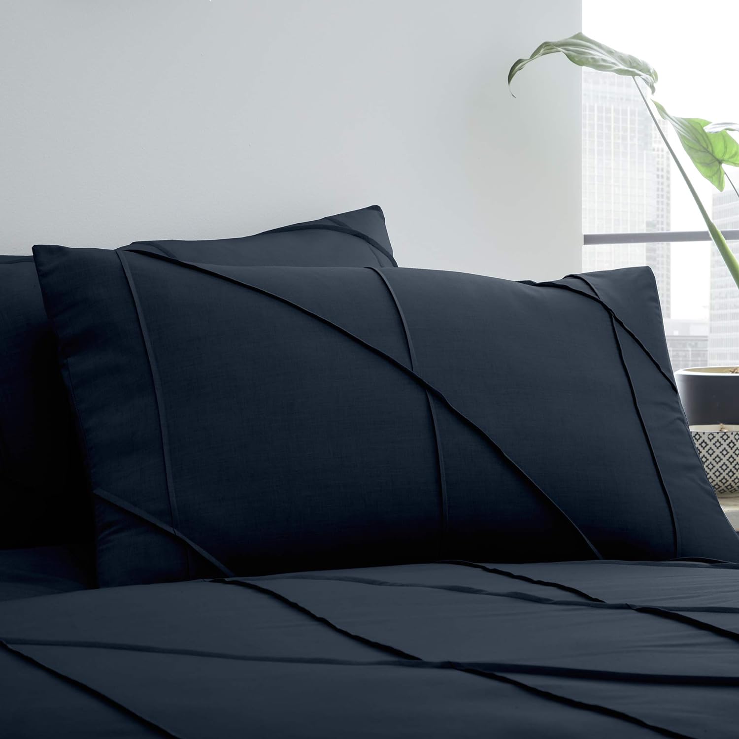 Serene Pleated 6Pcs quilt cover set by Nylsa