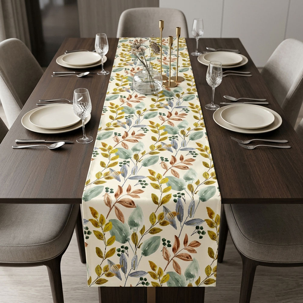 Willow Digital Printed Table Runner