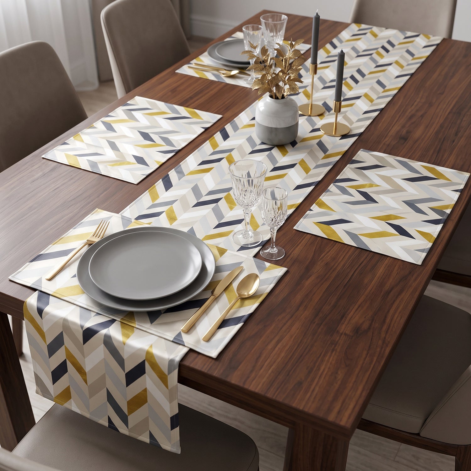 Prism Printed Table Linen Sets