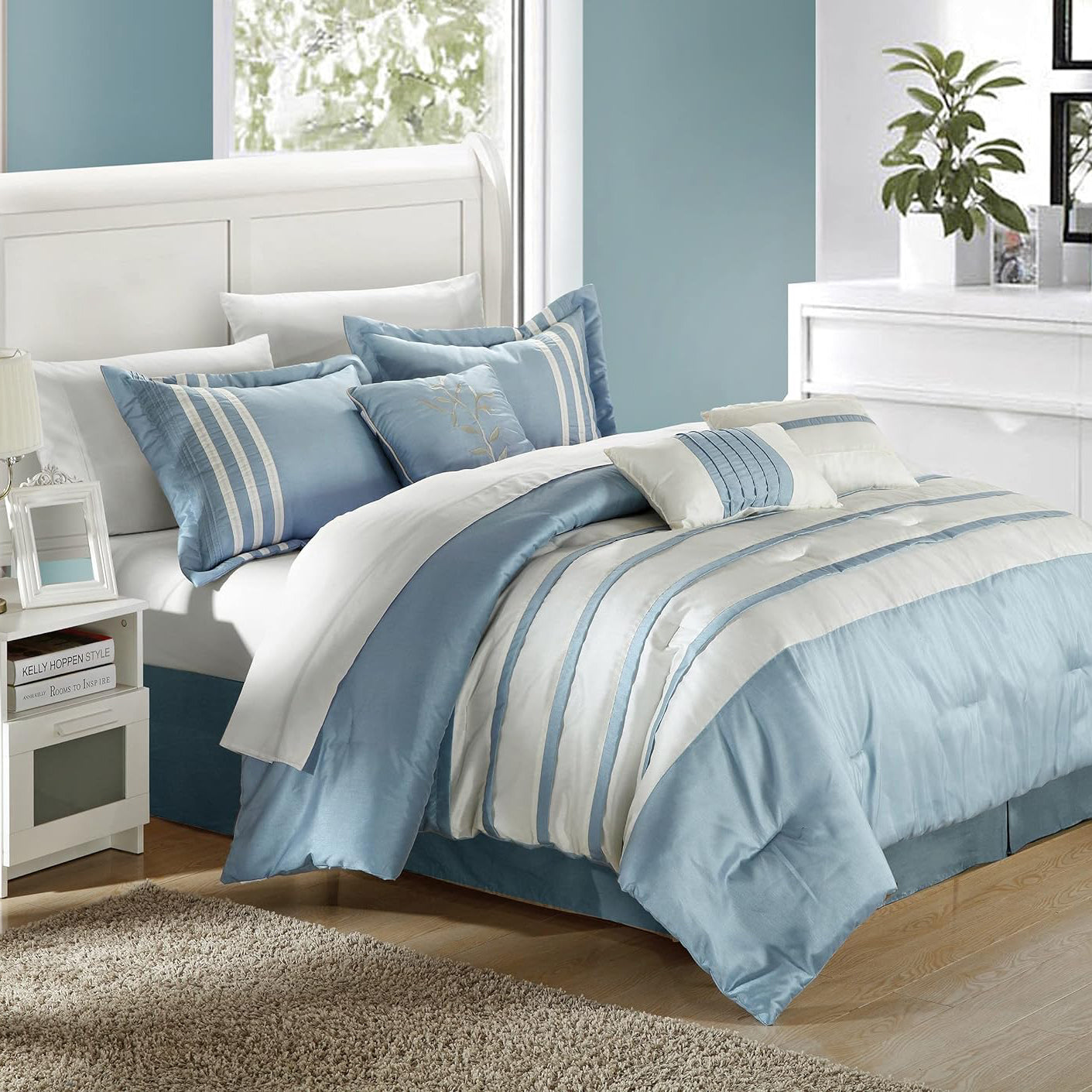 Tranquil 6Pcs quilt cover set by Nylsa