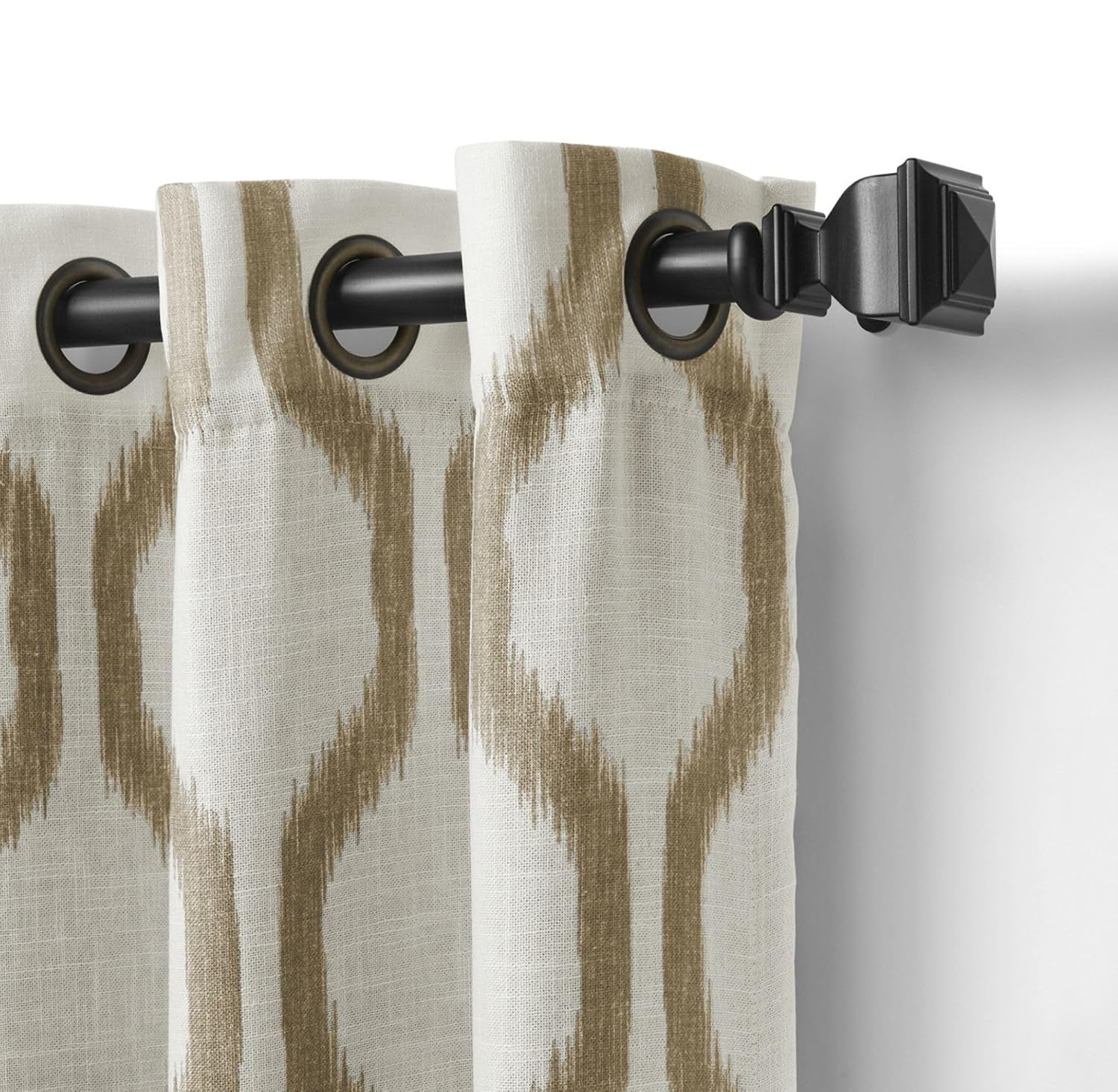 Contour Digital Printed Eyelet Curtains – Pair
