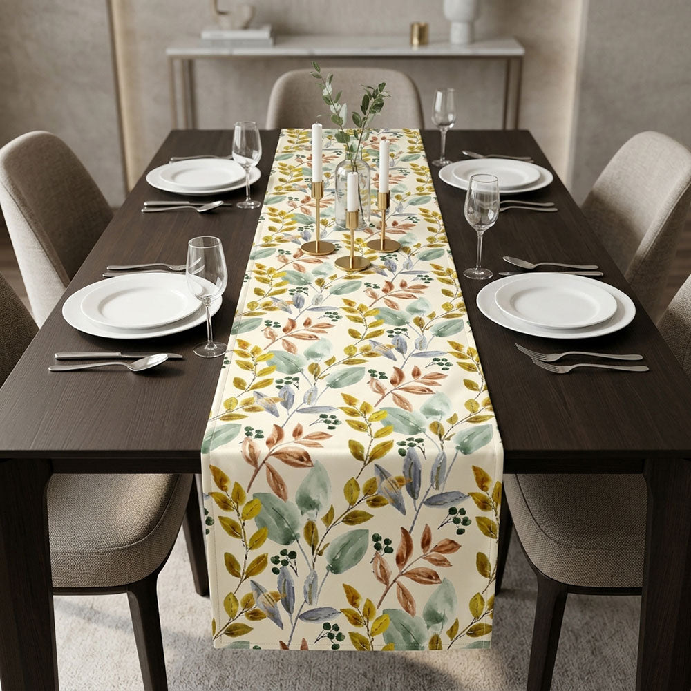 Willow Digital Printed Table Runner