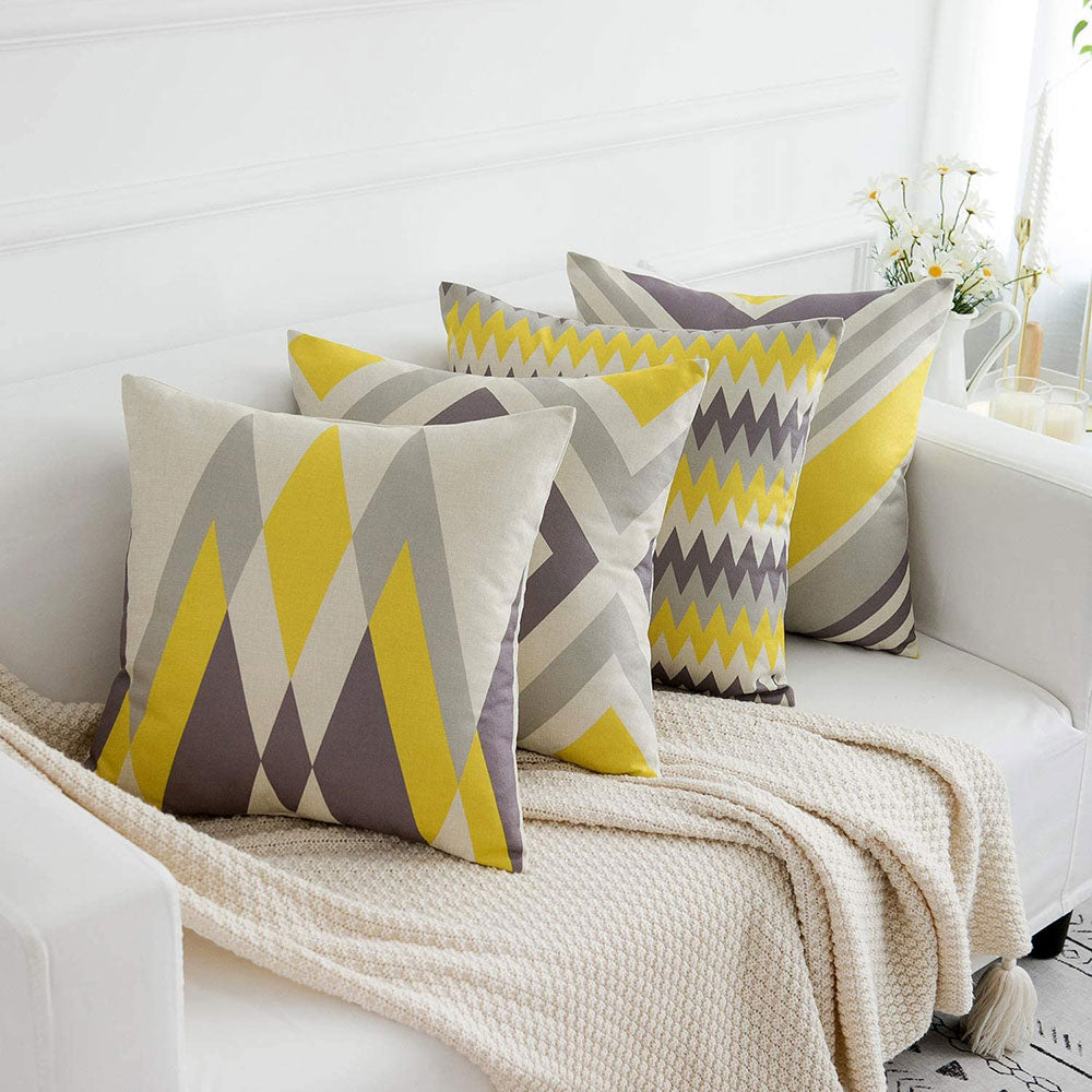 Apex 4 PCS Cushion Covers Set