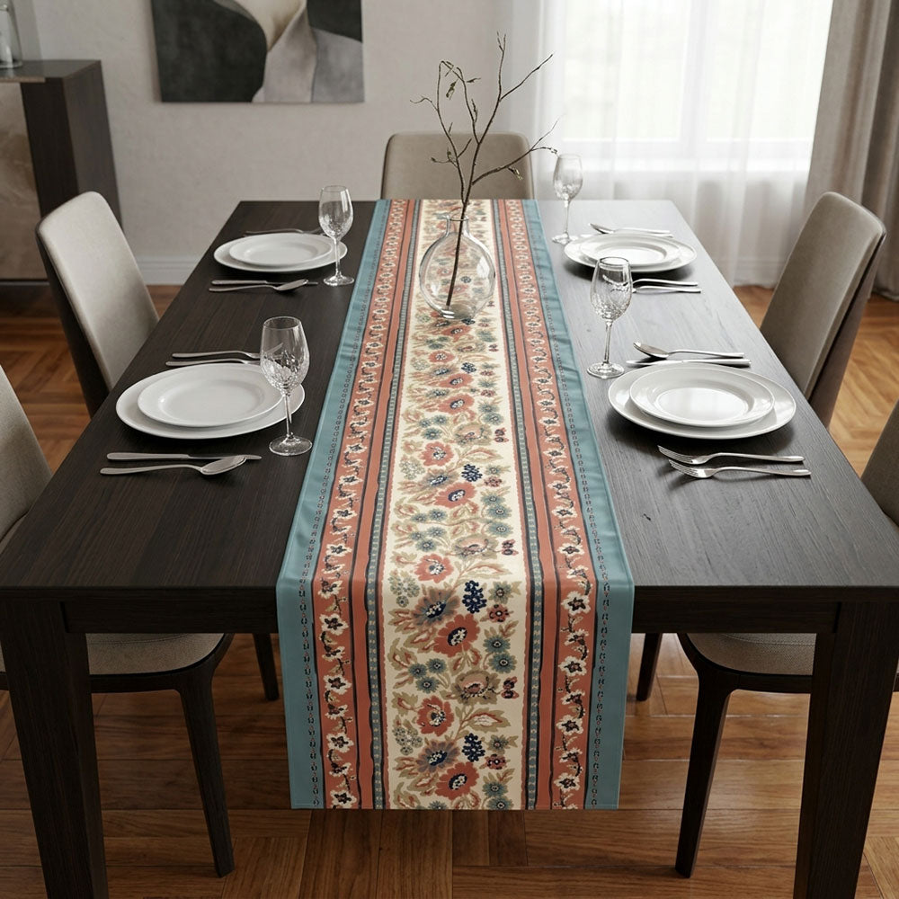 Ornate Digital Printed Table Runner