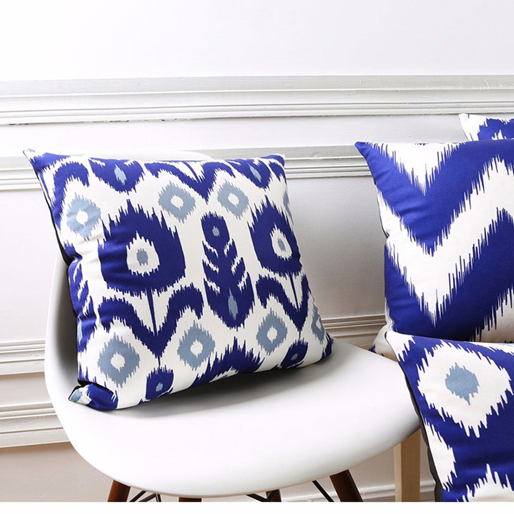 Indigo 4 PCS Cushion Covers Set