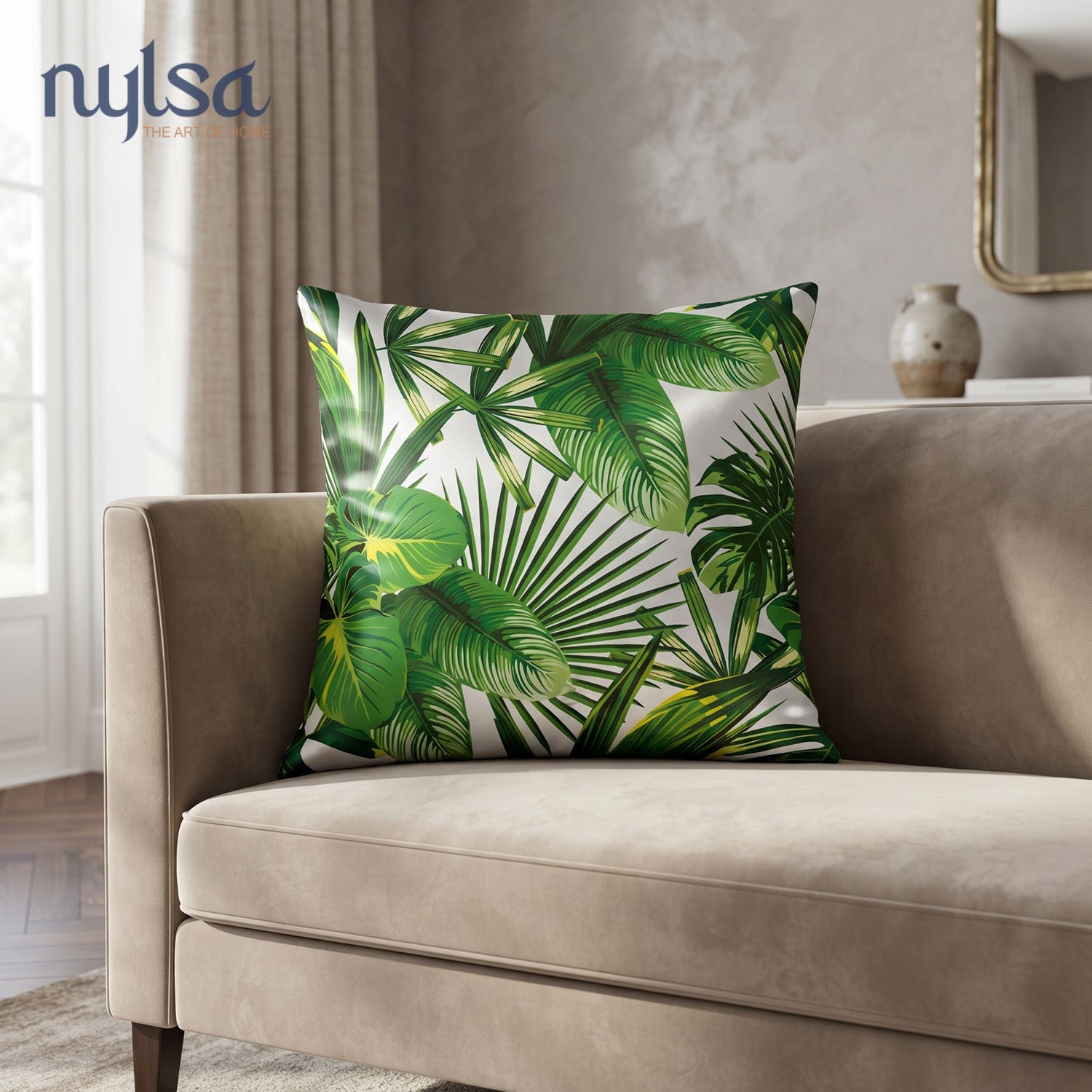 Everleaf Printed Cushion
