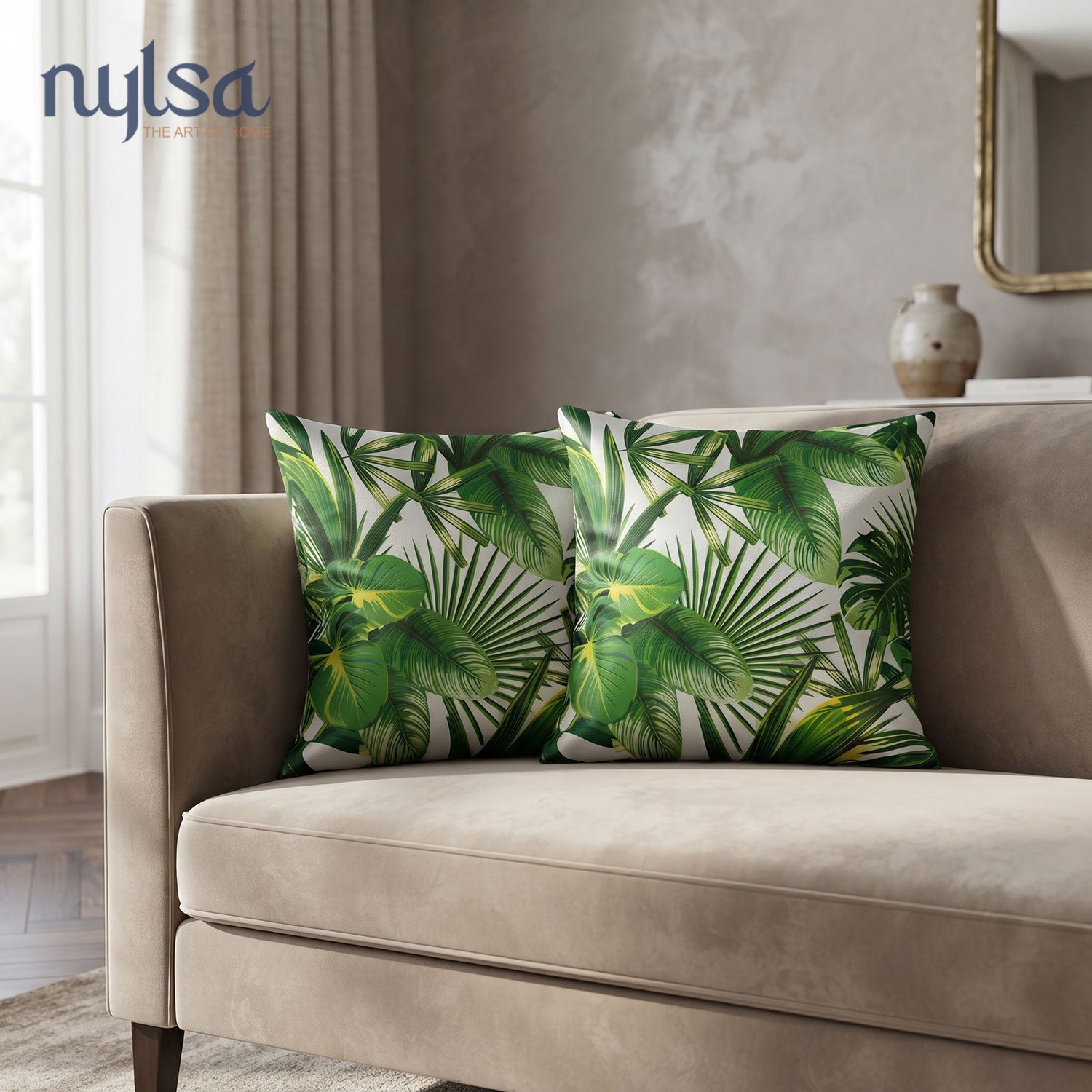Everleaf Printed Cushion