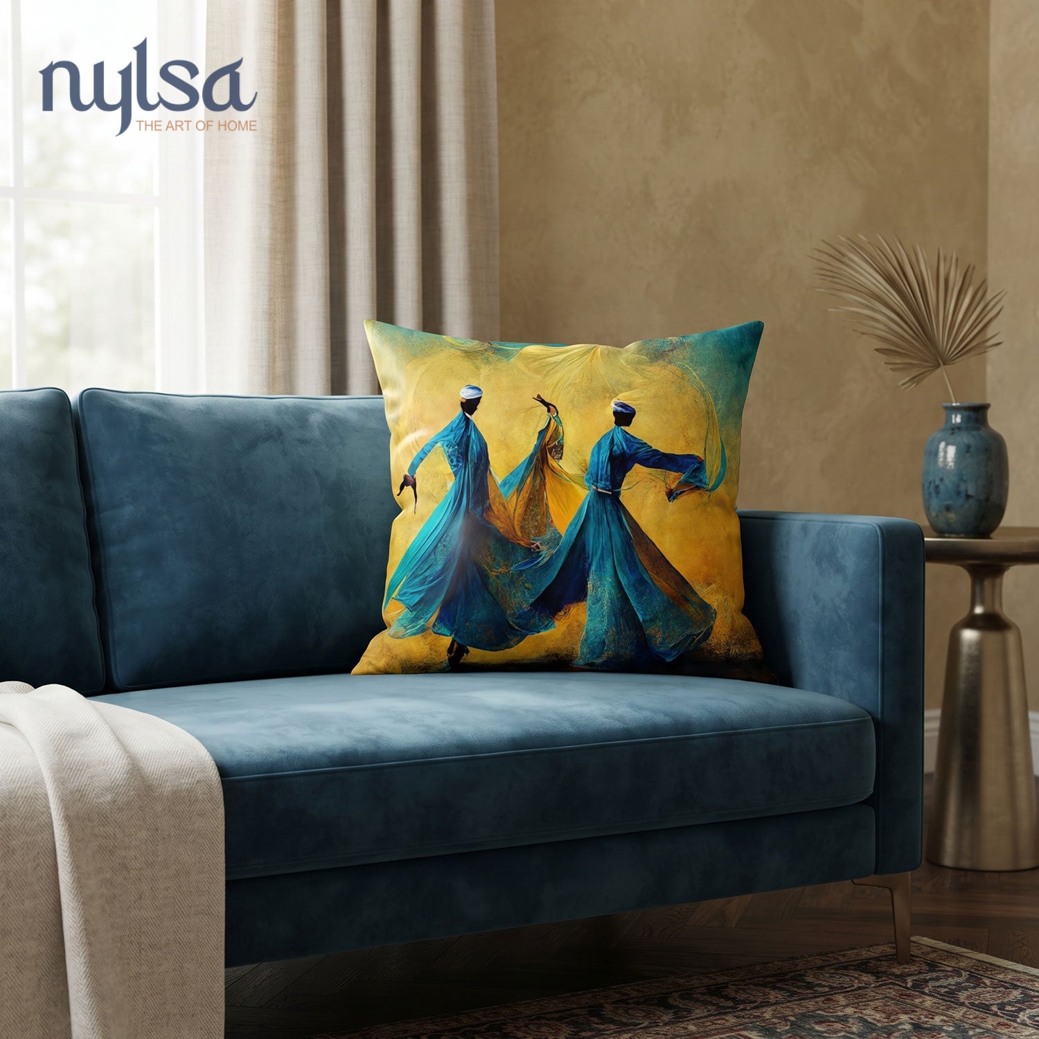 Raqs Printed Cushion