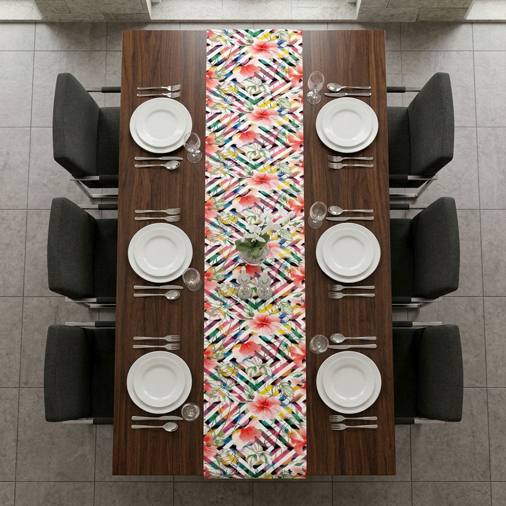 Kaleido Digital Printed Table Runner