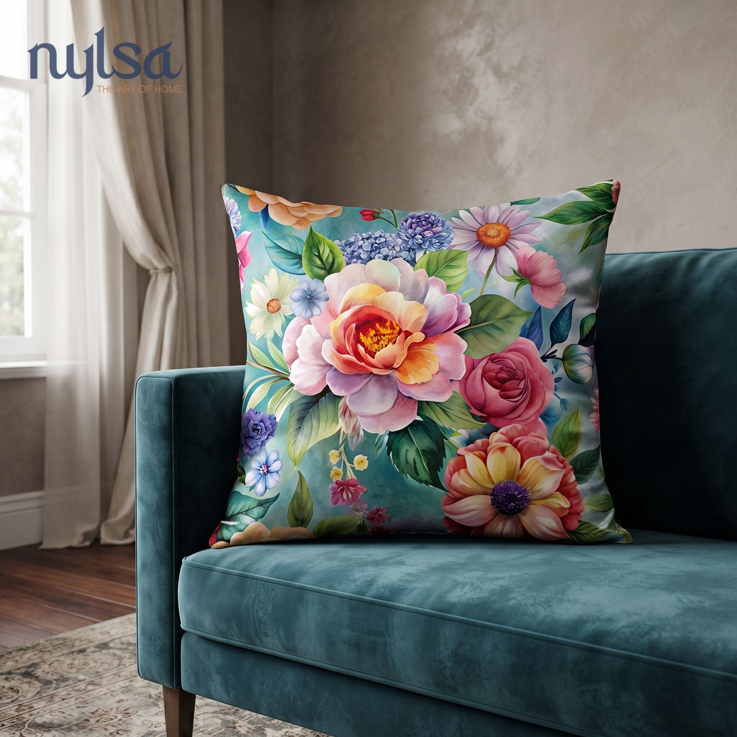 Serenity Printed Cushion