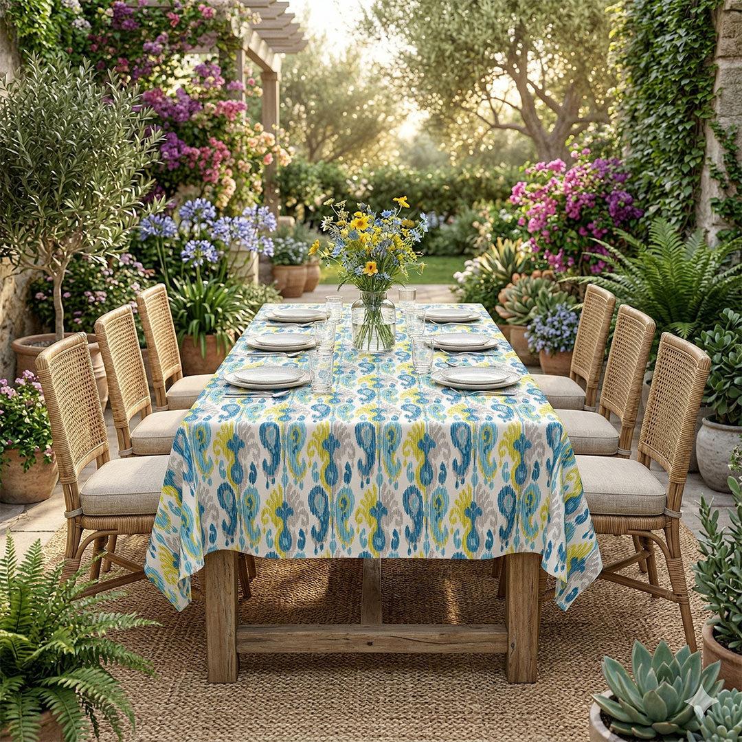Coastal Digitally Printed Table Cover