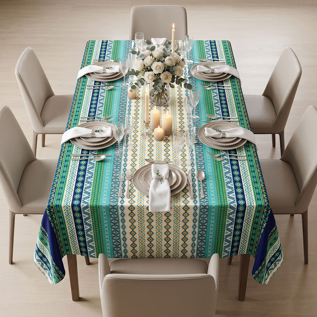 Tribal Digitally Printed Table Cover