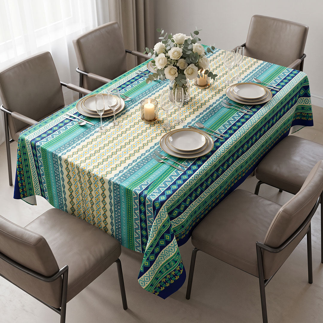 Tribal Digitally Printed Table Cover