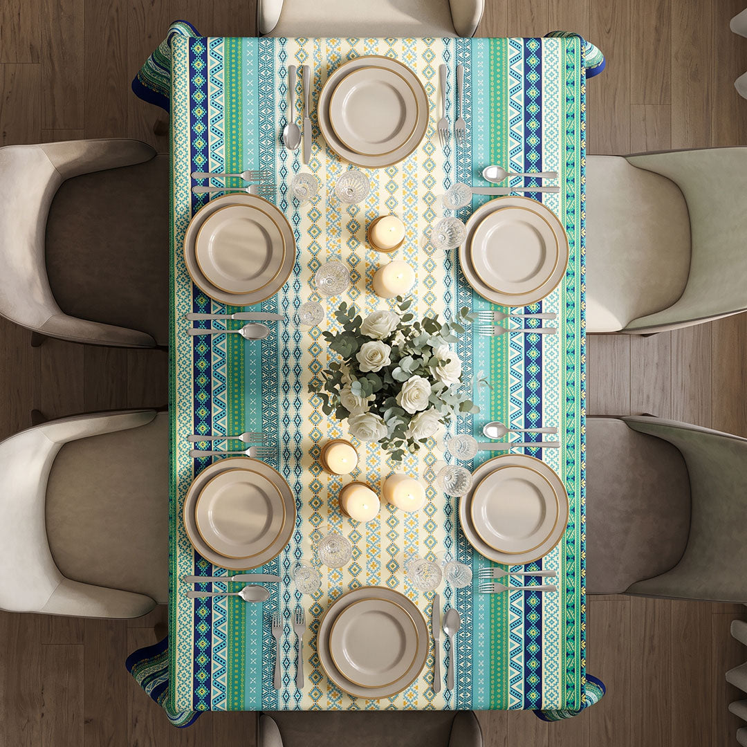 Tribal Digitally Printed Table Cover