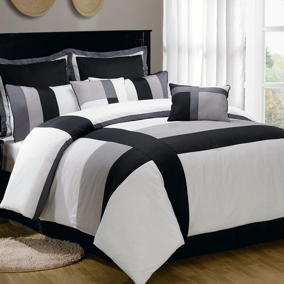 Urban Edge 6Pcs quilt cover set by Nylsa