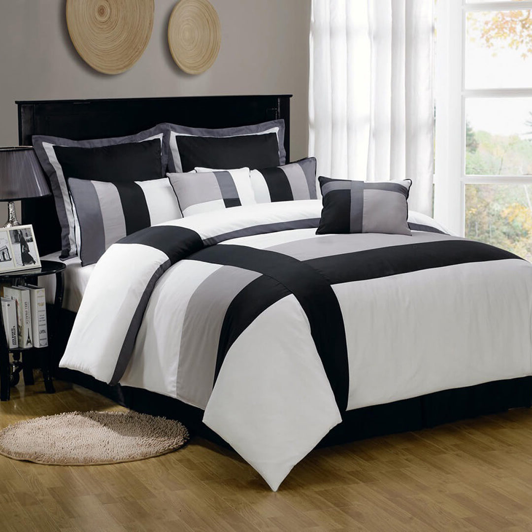 Urban Edge 6Pcs quilt cover set by Nylsa