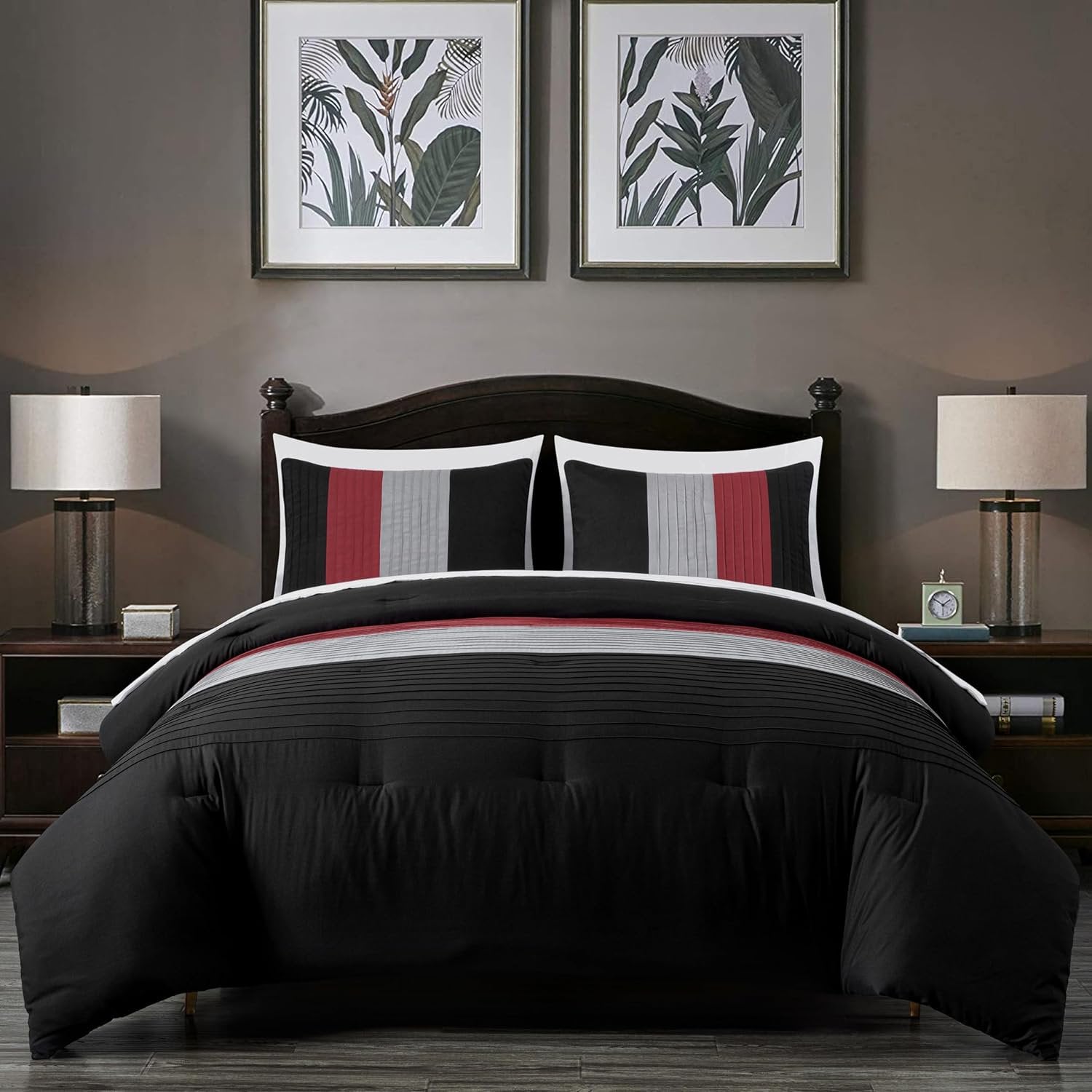 Metro Pleats 6Pcs Quilt Cover Set