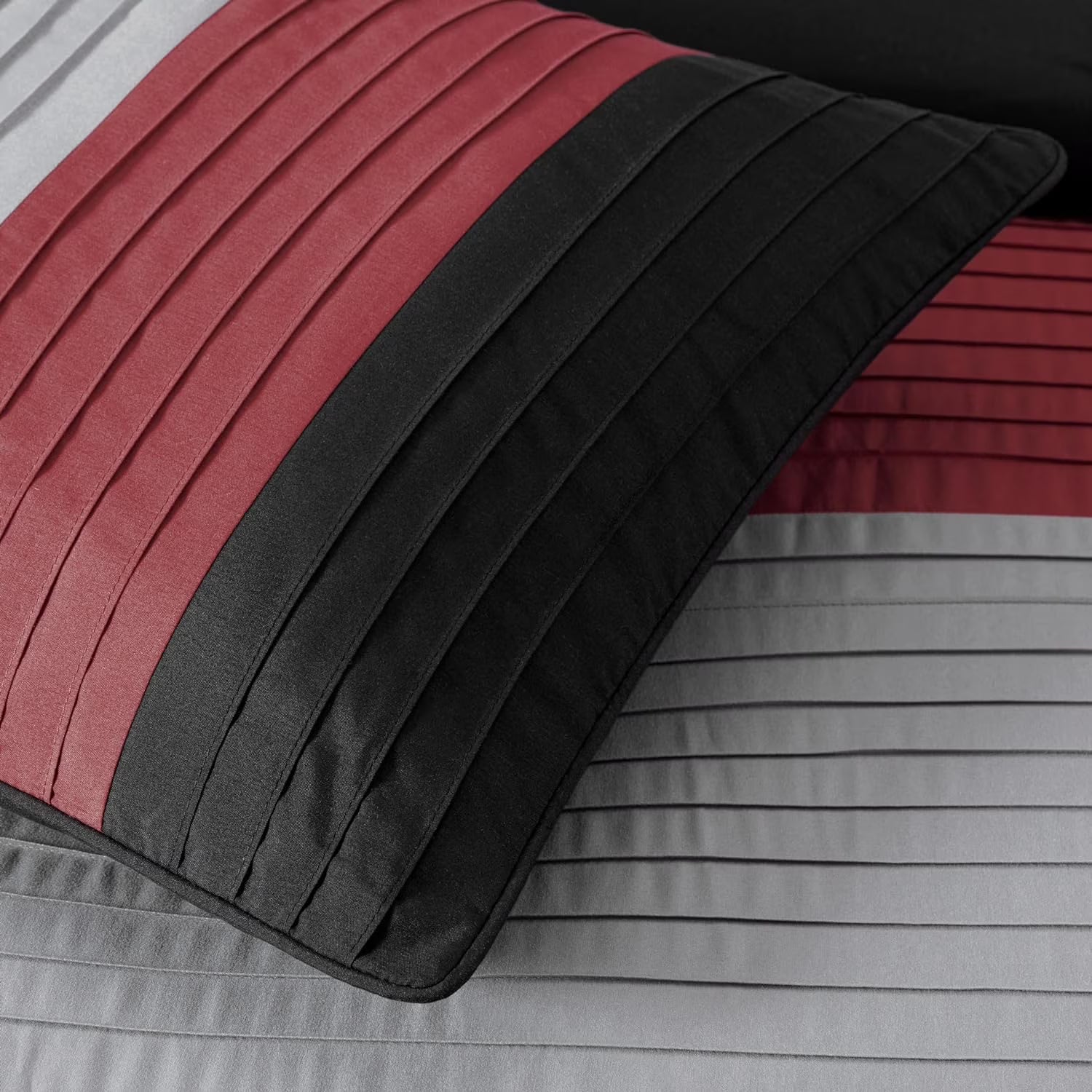 Metro Pleats 6Pcs Quilt Cover Set