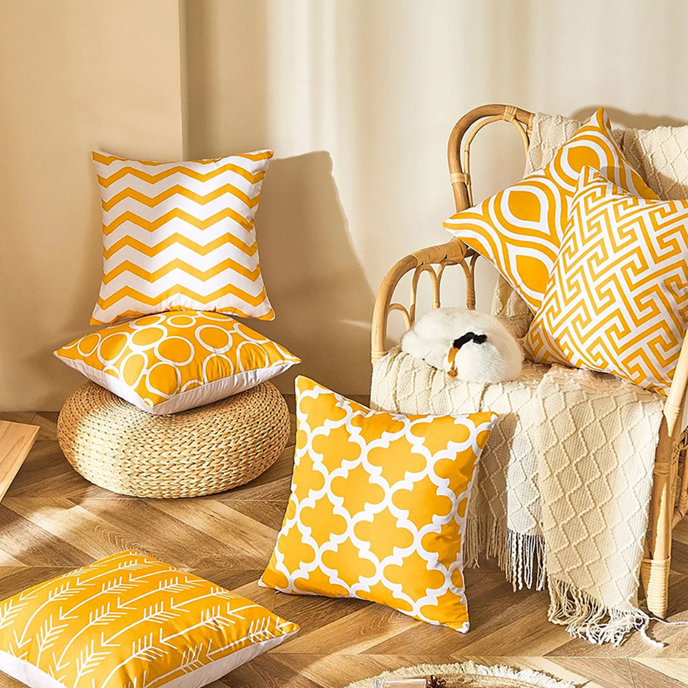 Sunny 6 PCS Cushion Covers Set