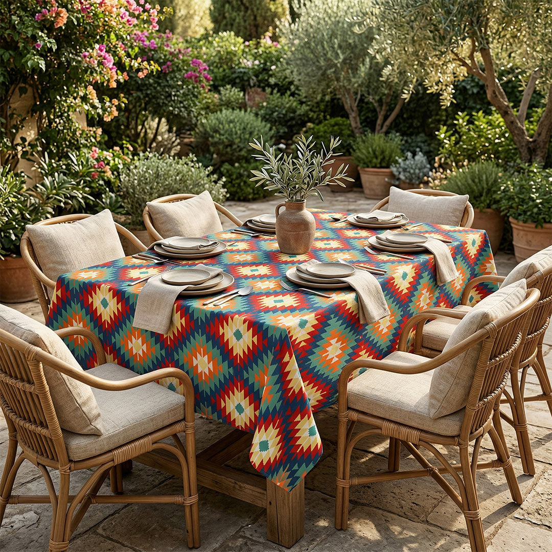 Fiesta Digitally Printed Table Cover