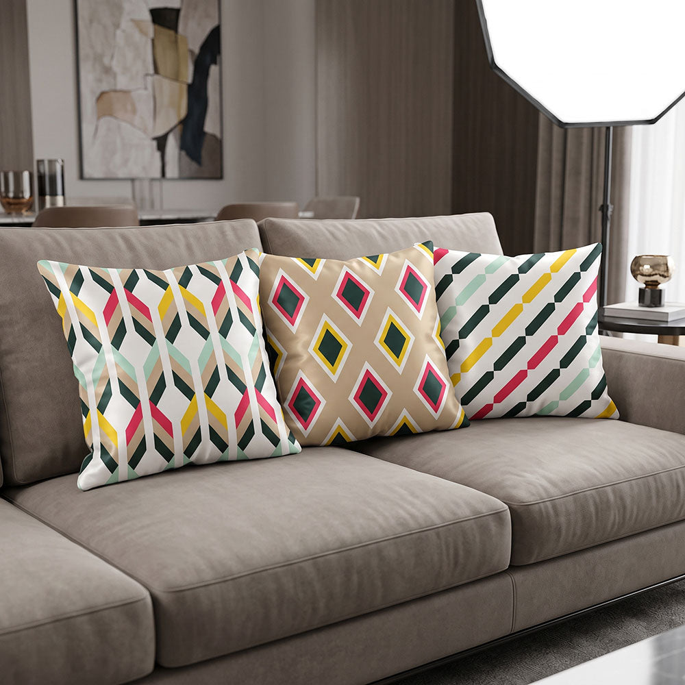 Funky 3PCS Cushion Covers Set