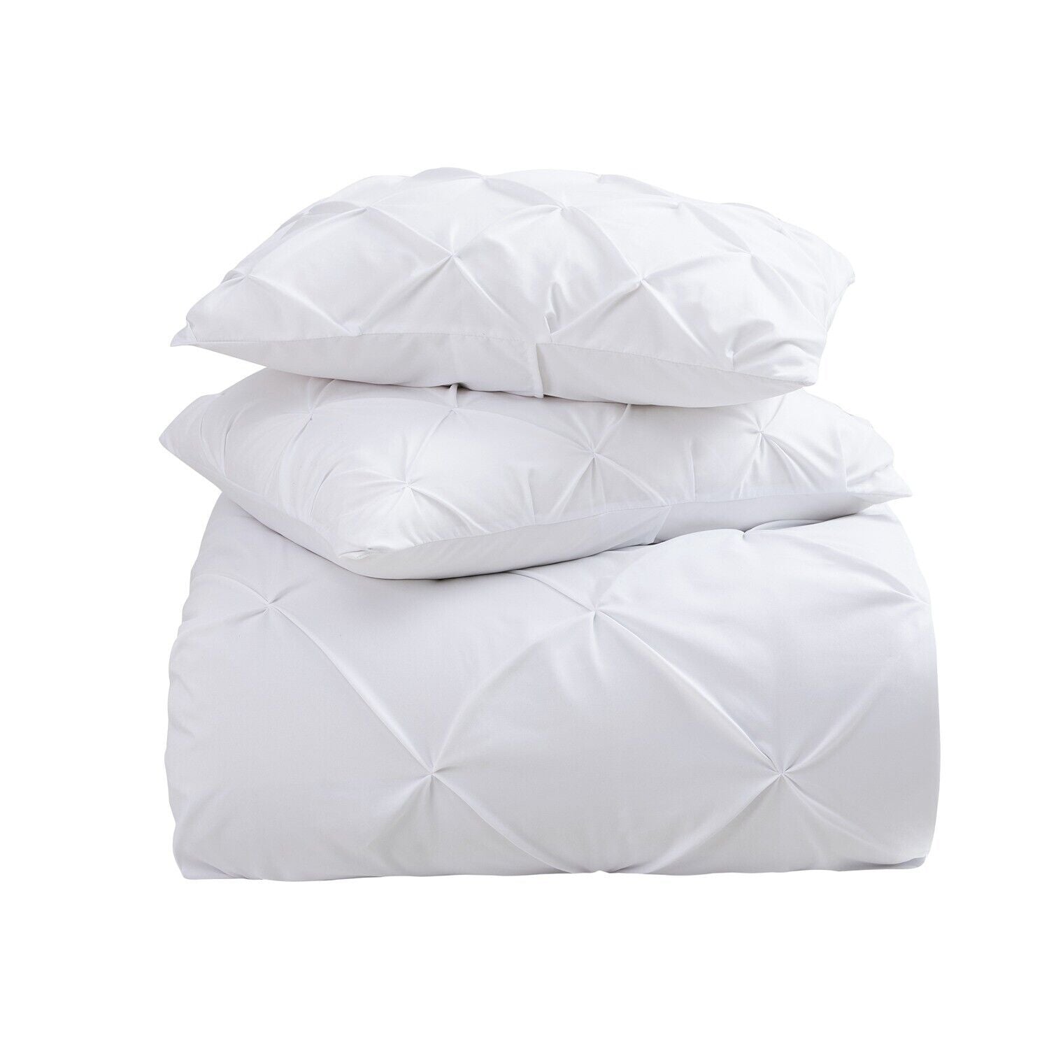 Frost Pleated 6Pcs Quilt Cover Set