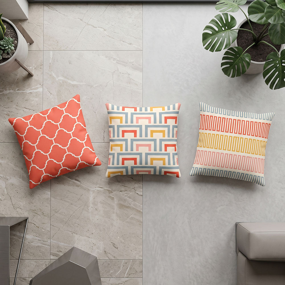 Deco 3PCS Cushion Covers Set