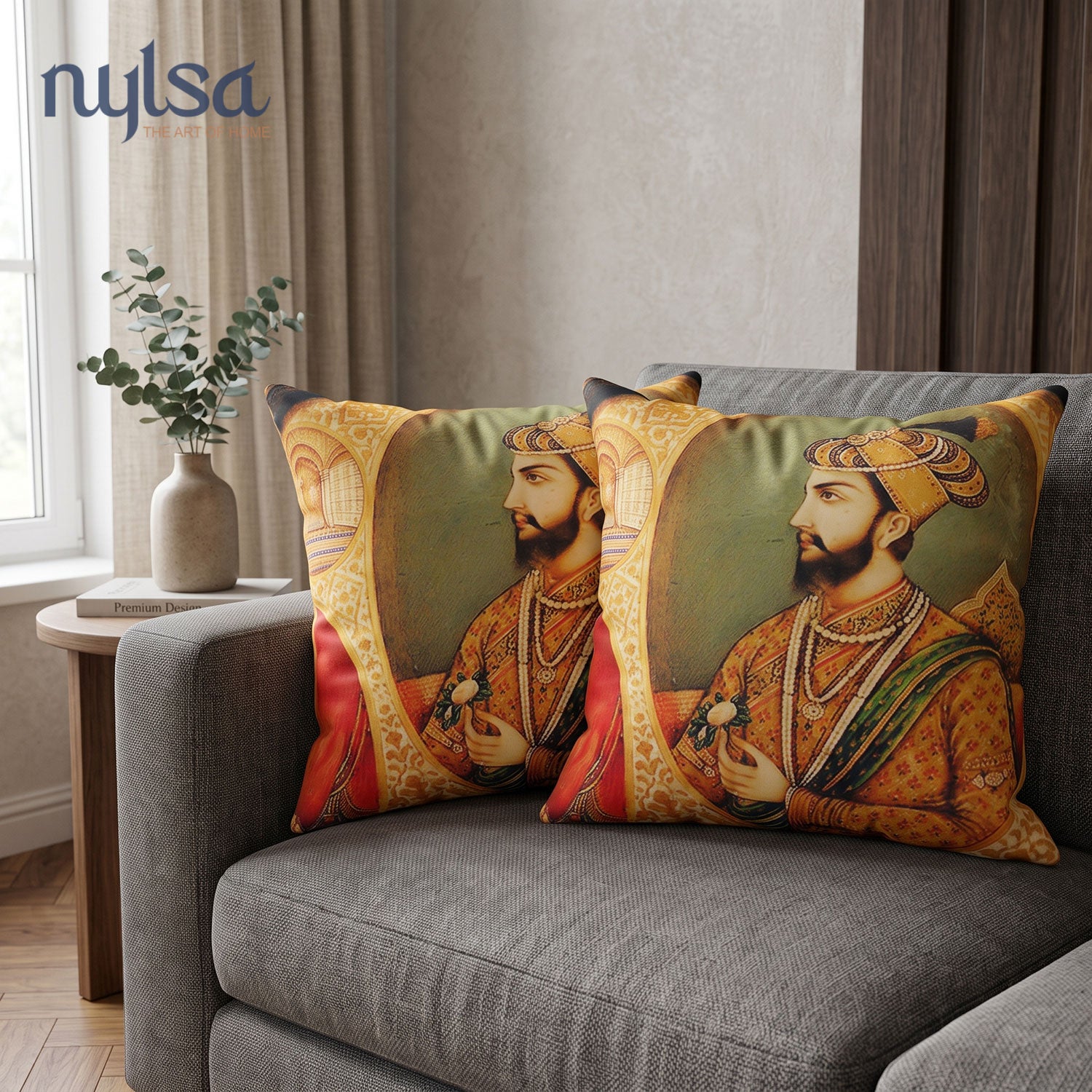 Mughal Printed Cushion