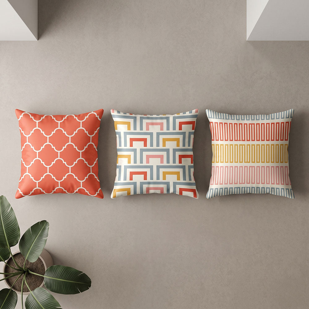 Deco 3PCS Cushion Covers Set