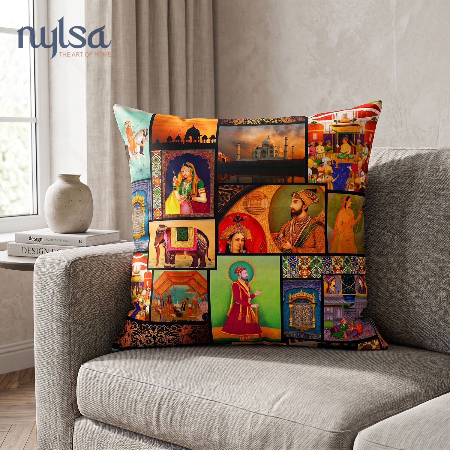 Badshah Printed Cushion