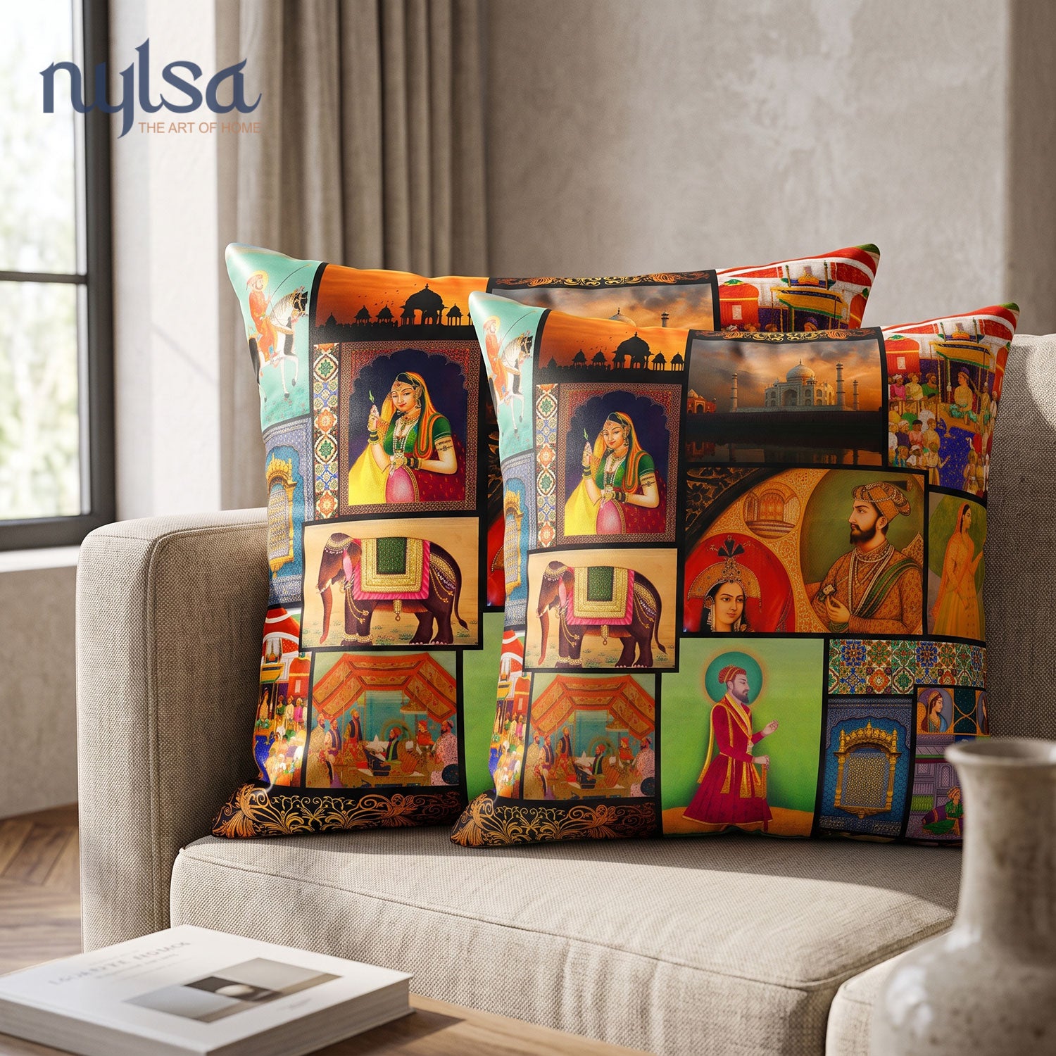 Badshah Printed Cushion