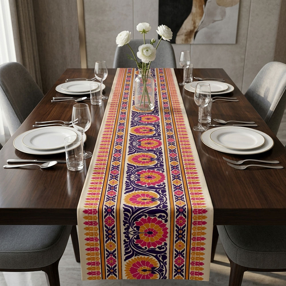 Marigold Digital Printed Table Runner