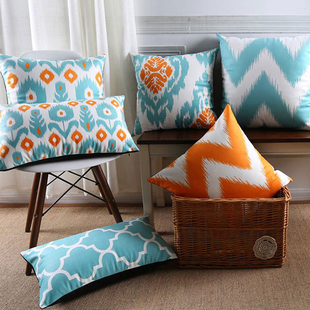 Ikat 6 PCS Cushion Covers Set