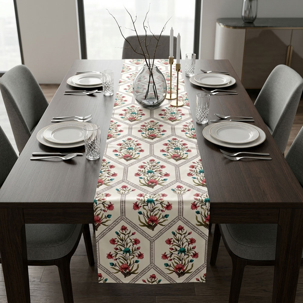Heirloom Digital Printed Table Runner