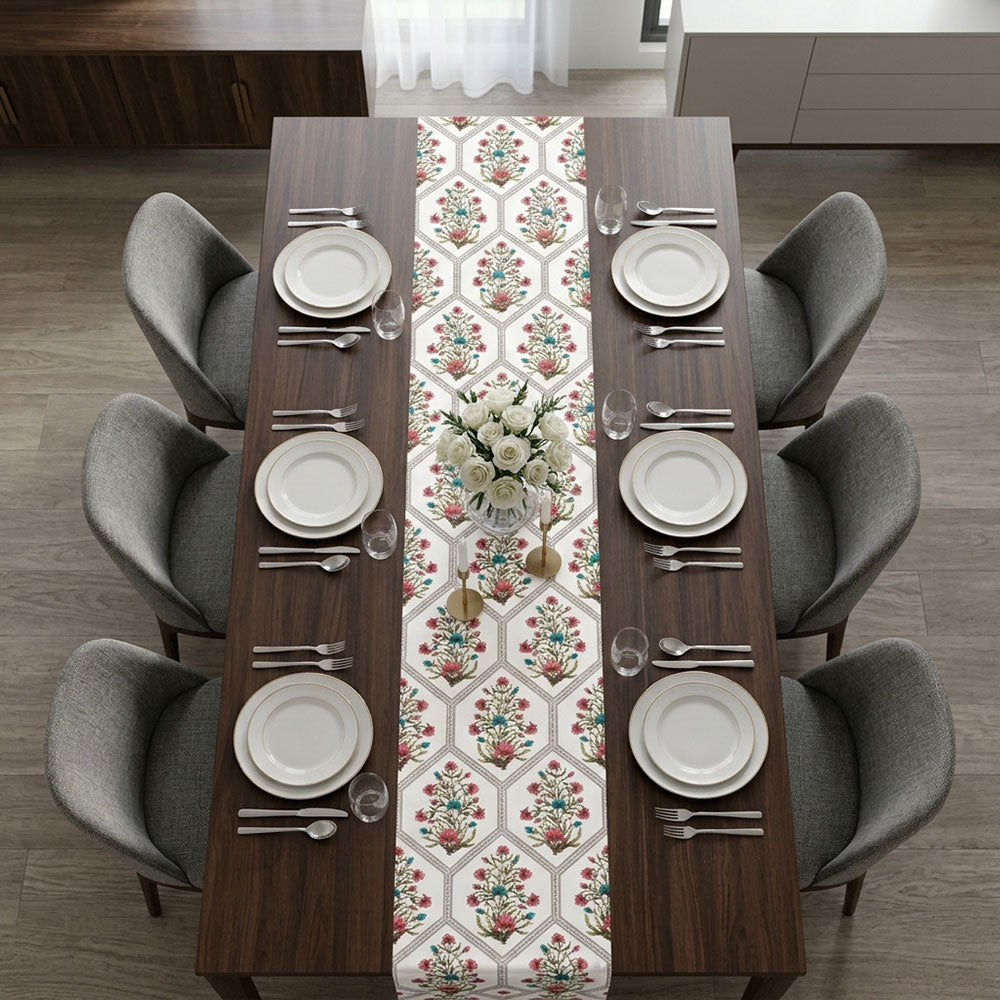 Heirloom Digital Printed Table Runner