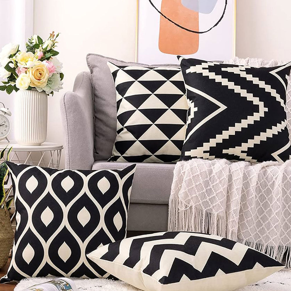 Aztec 4 PCS Cushion Covers Set