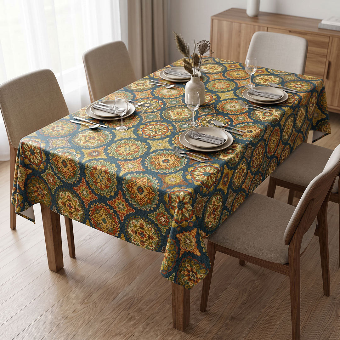 Mandala Digitally Printed Table Cover