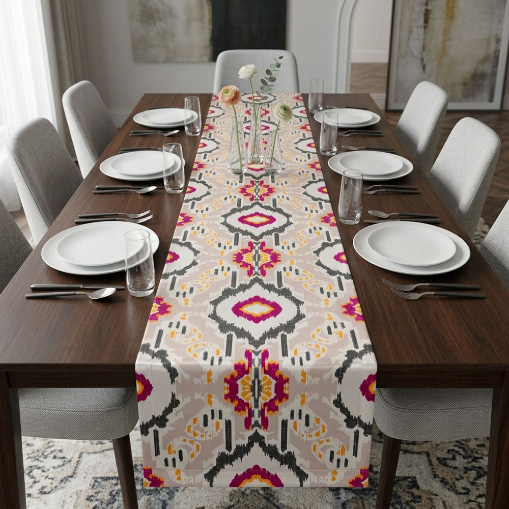 Tribal Digital Printed Table Runner