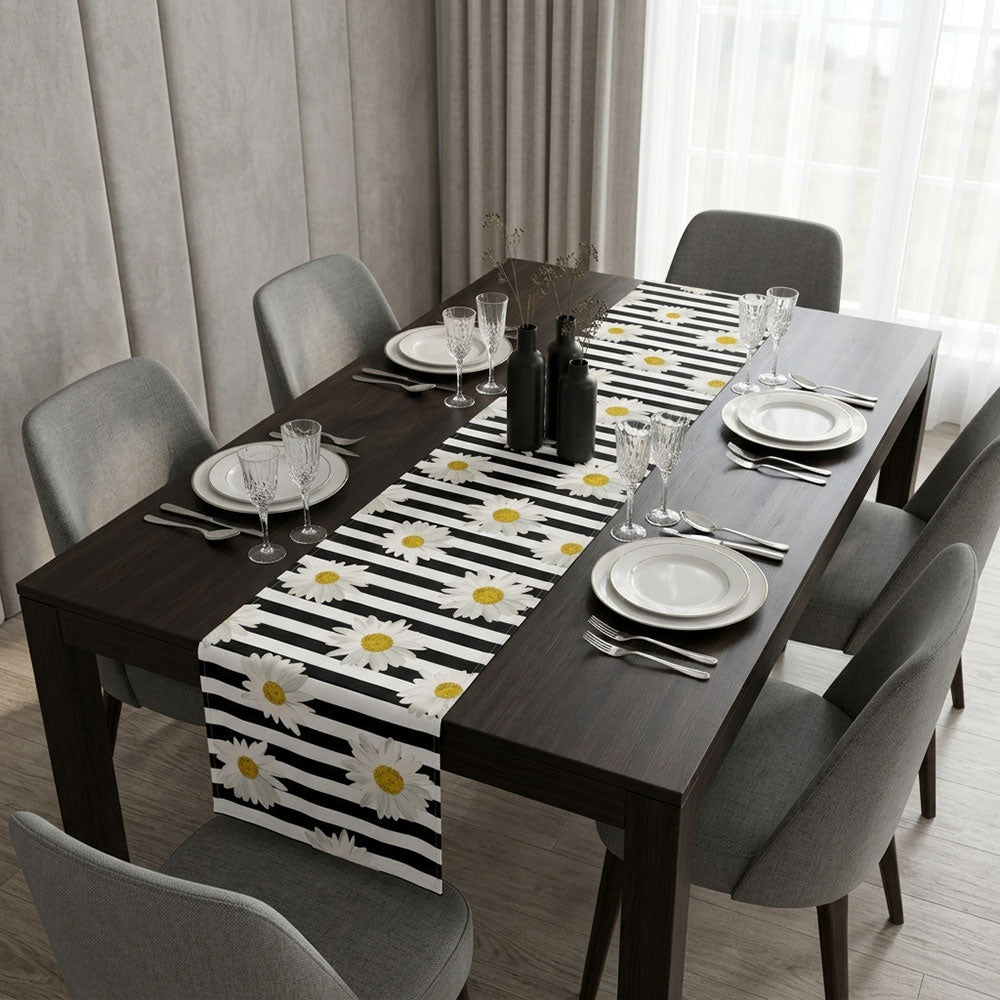 Daisyline Digital Printed Table Runner