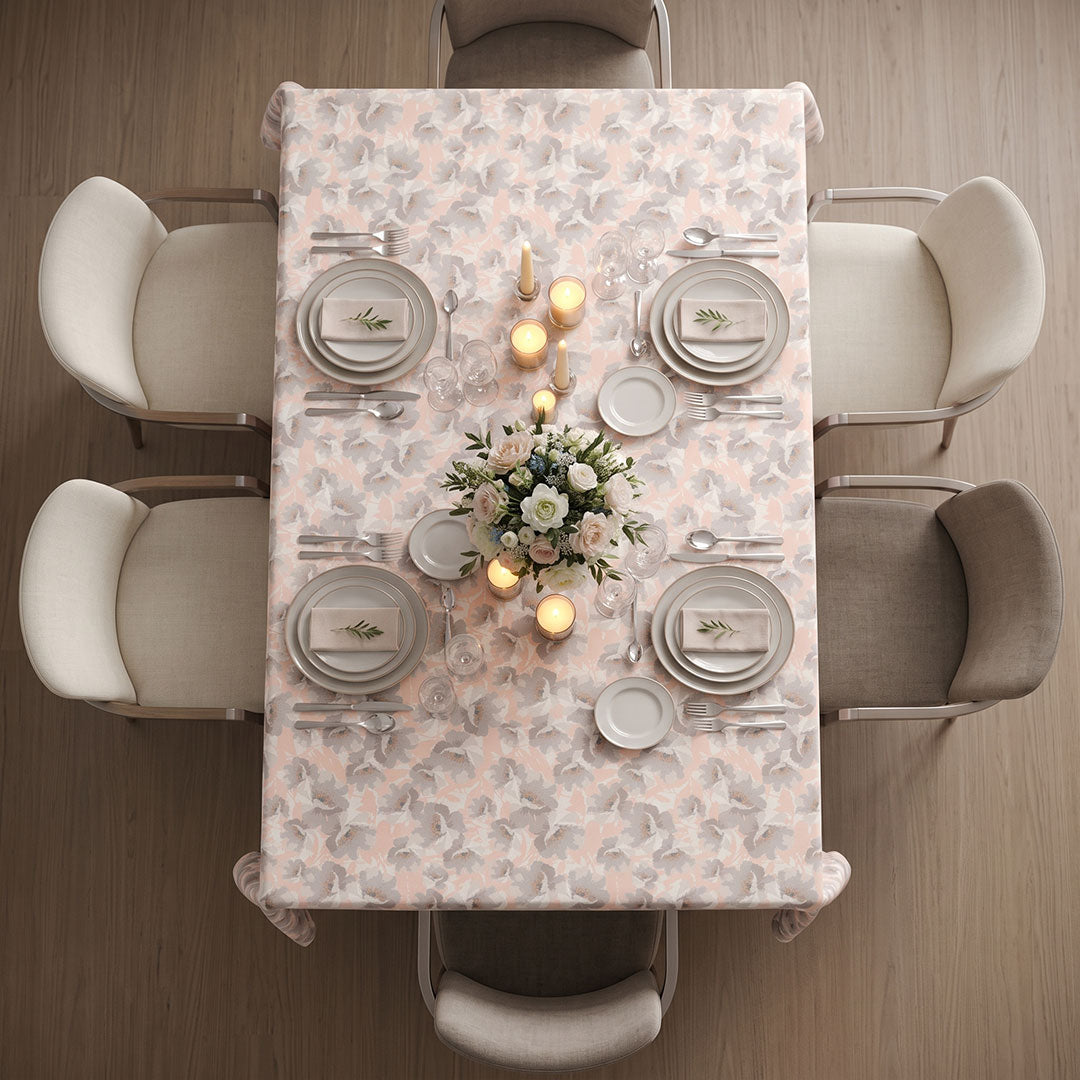 Peony Digitally Printed Table Cover