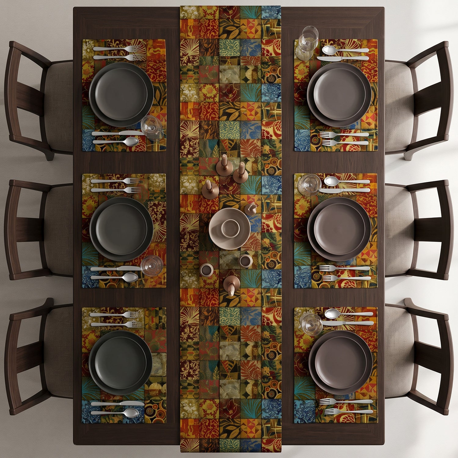 Bohemia Printed Table Linen Sets