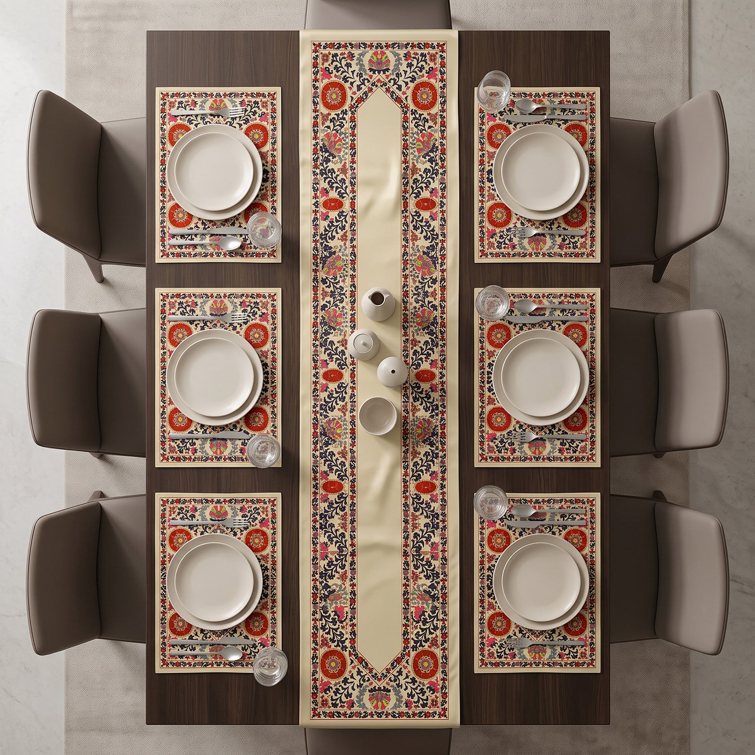 Kashan Printed Table Linen Sets