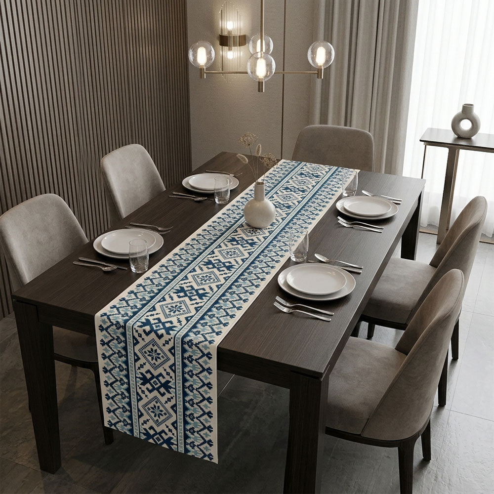 Serene Digital Printed Table Runner
