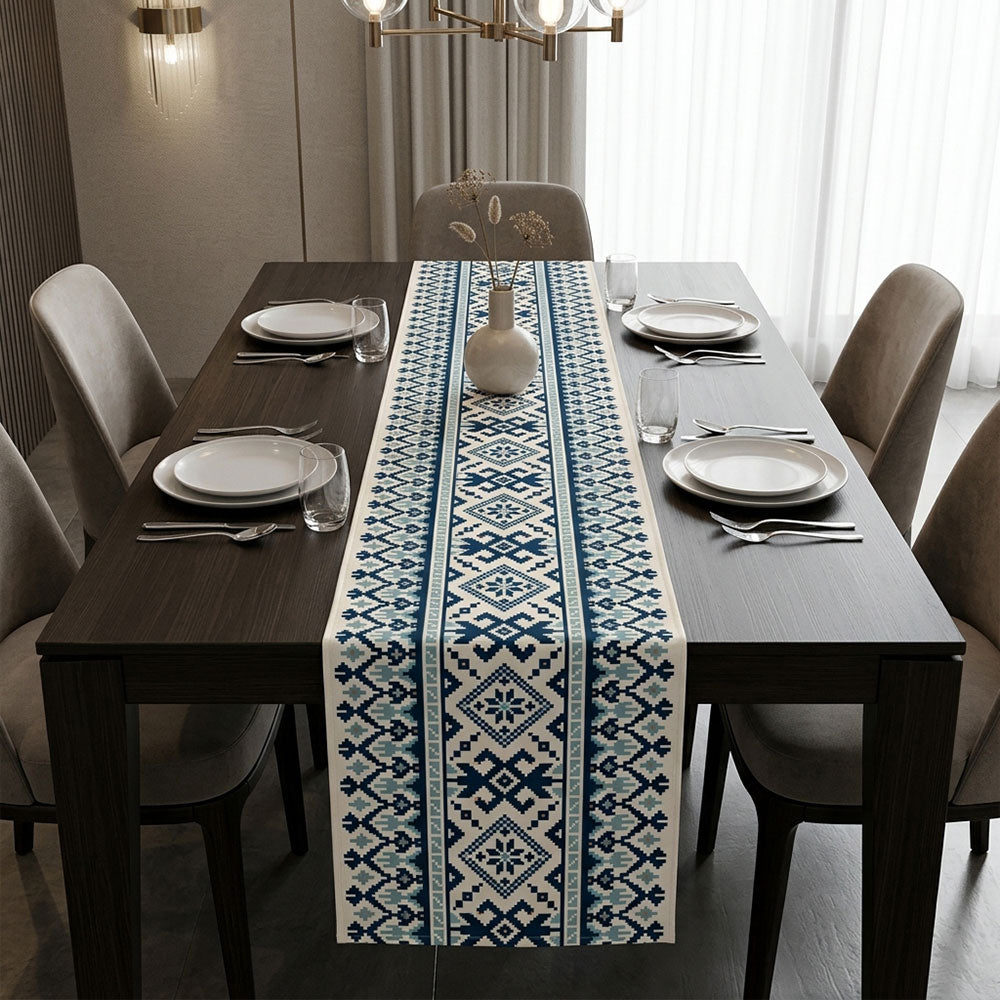 Serene Digital Printed Table Runner
