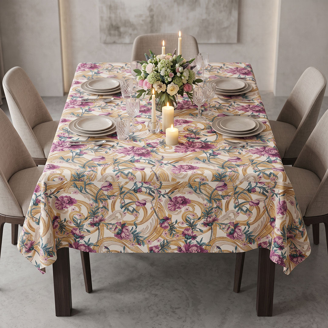 Magnolia Digitally Printed Table Cover