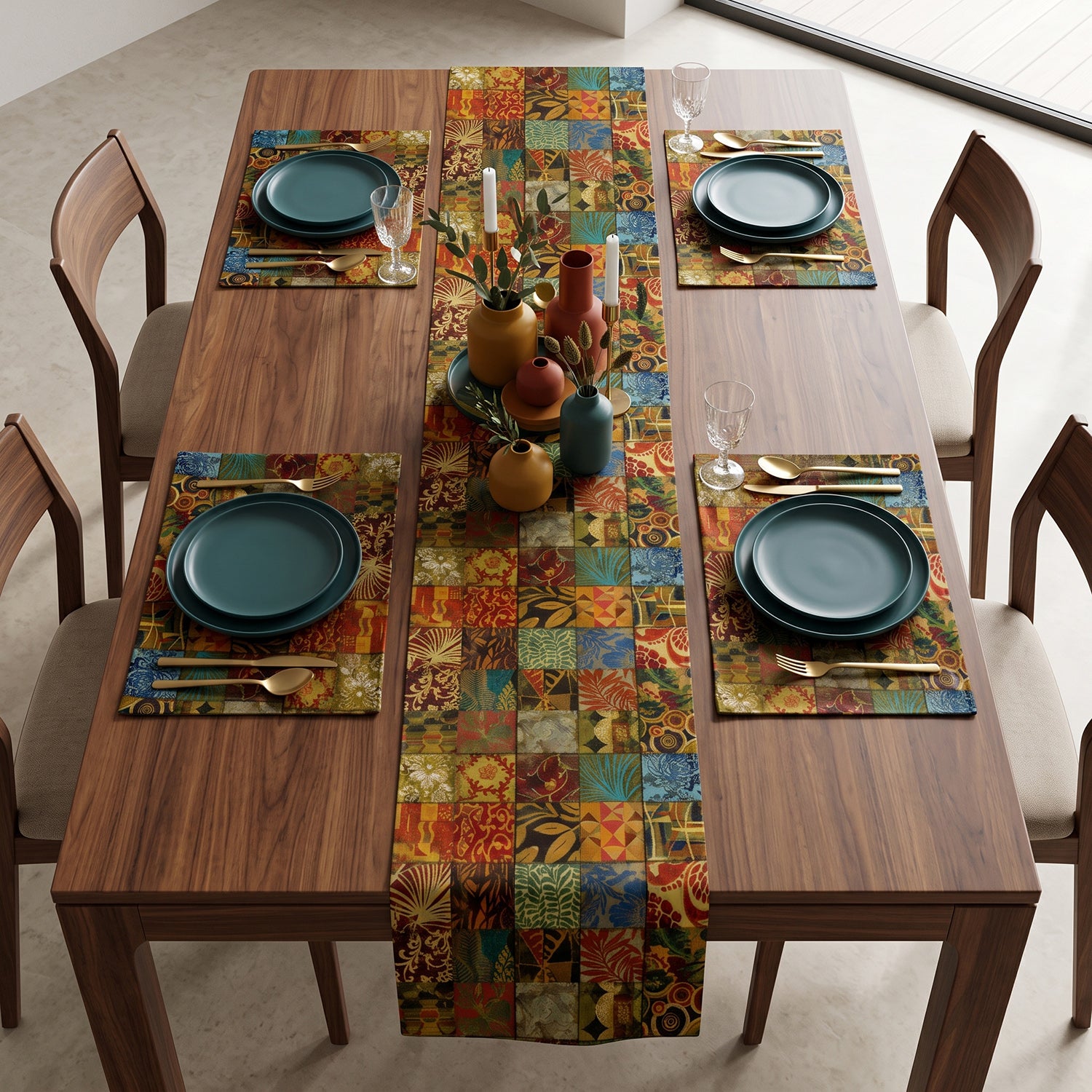 Bohemia Printed Table Linen Sets