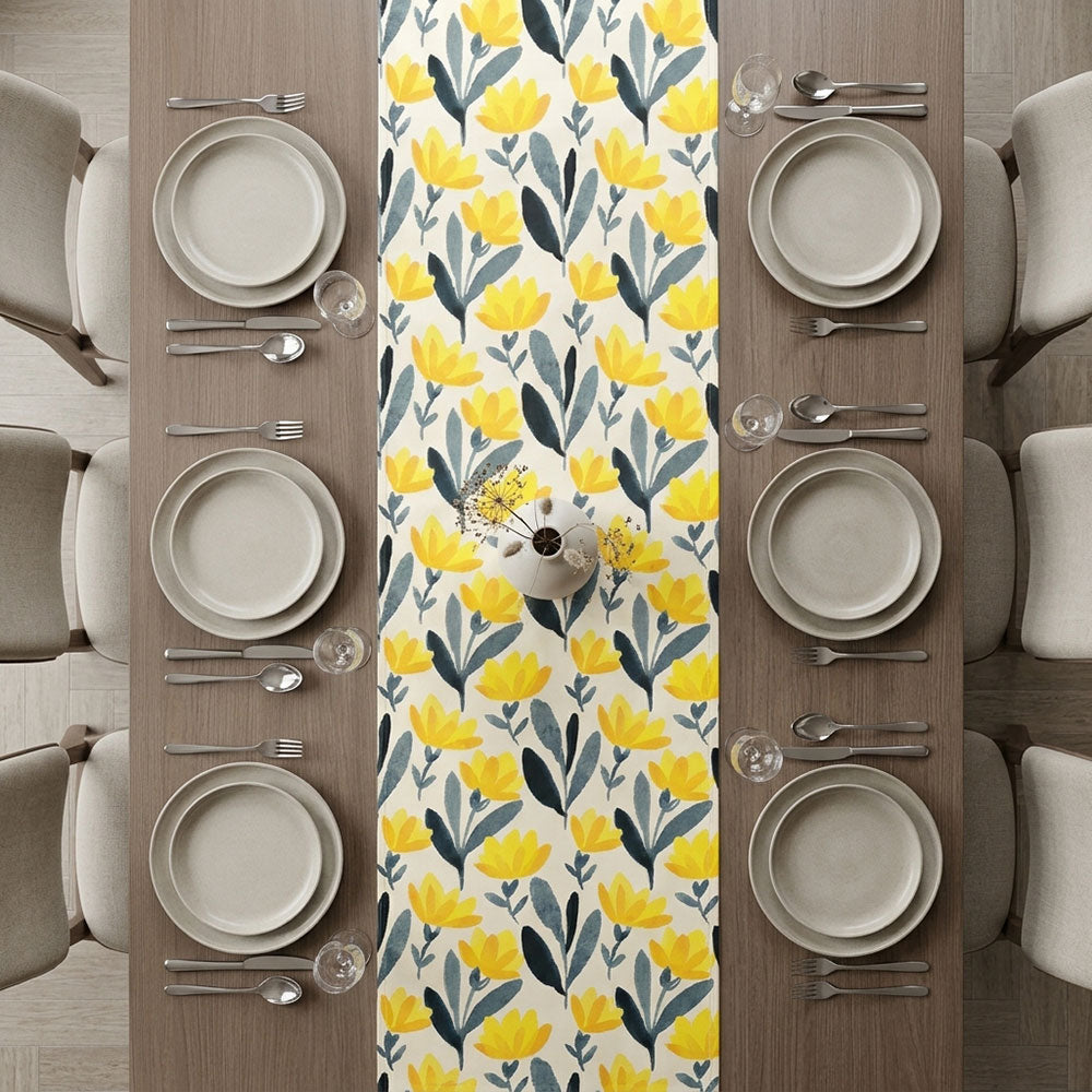 Meadow Digital Printed Table Runner