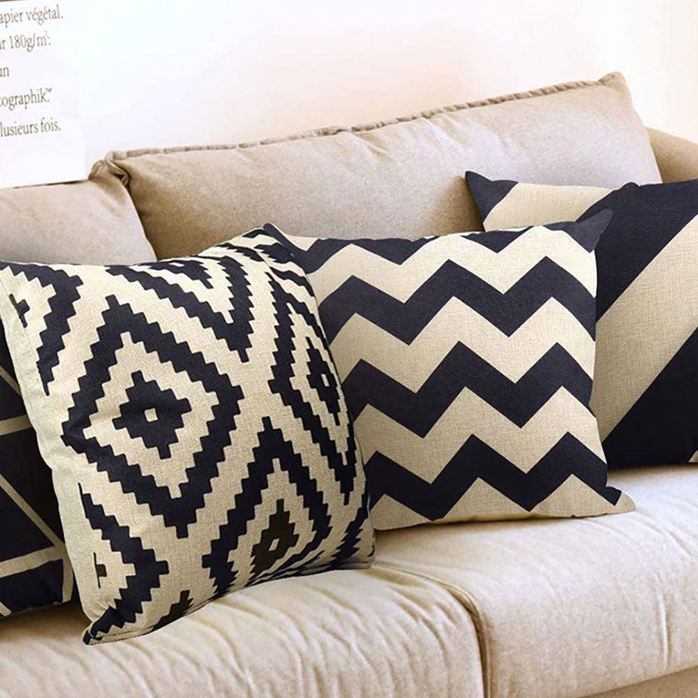 Scandi 4 PCS Cushion Covers Set